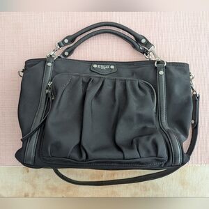 Black MZ Wallace Bedford Nylon Nikki Bag